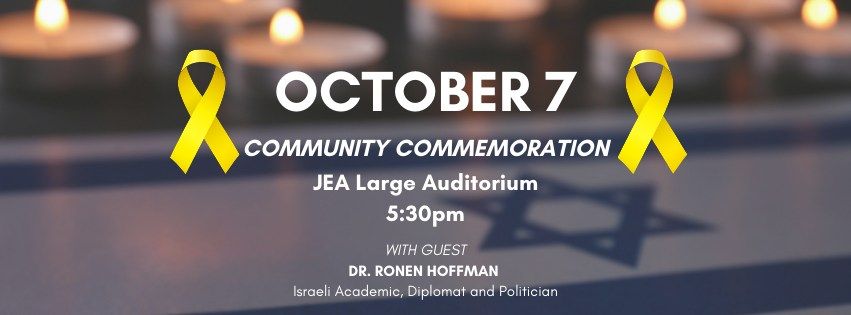 October 7th Commemoration