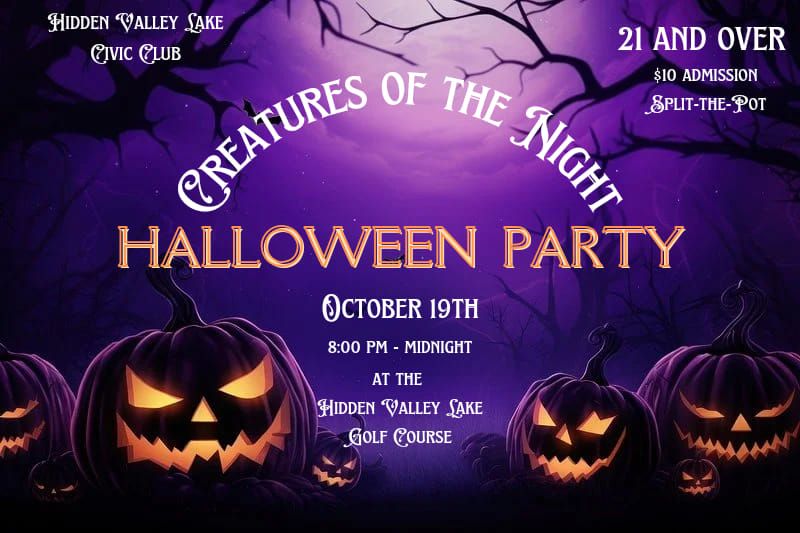 Creatures of the Night Halloween Party