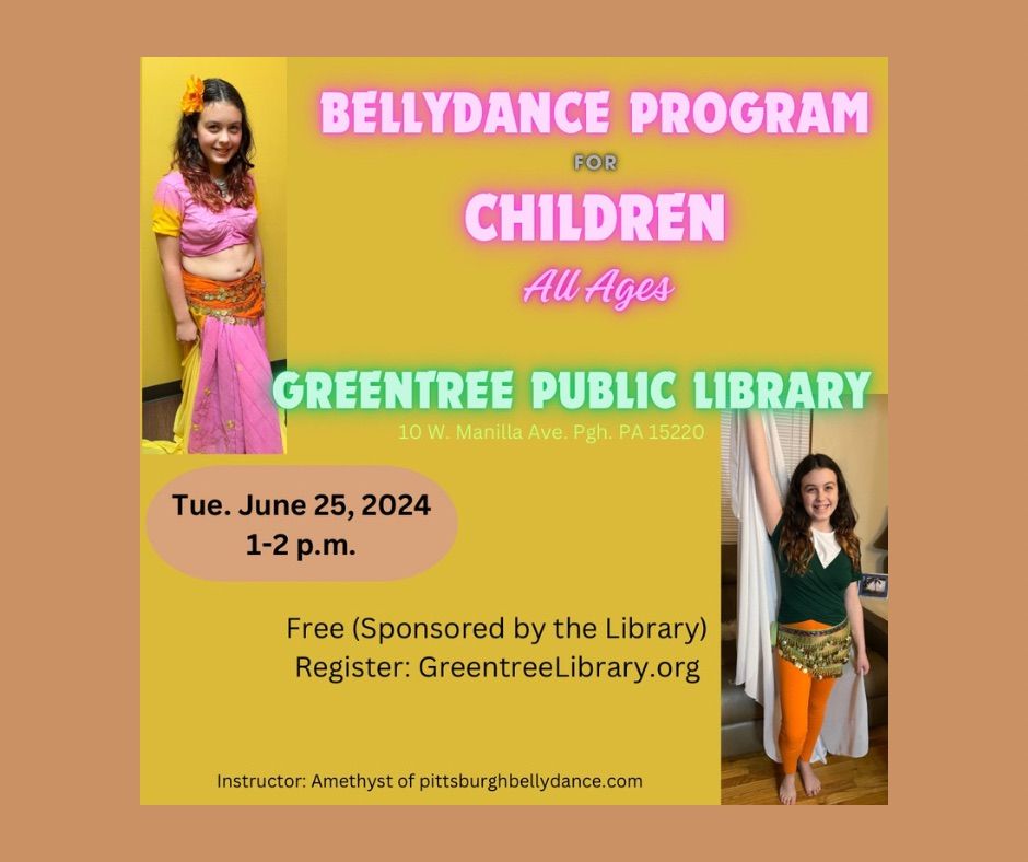 Free Bellydance Program for Children (Greentree Library)