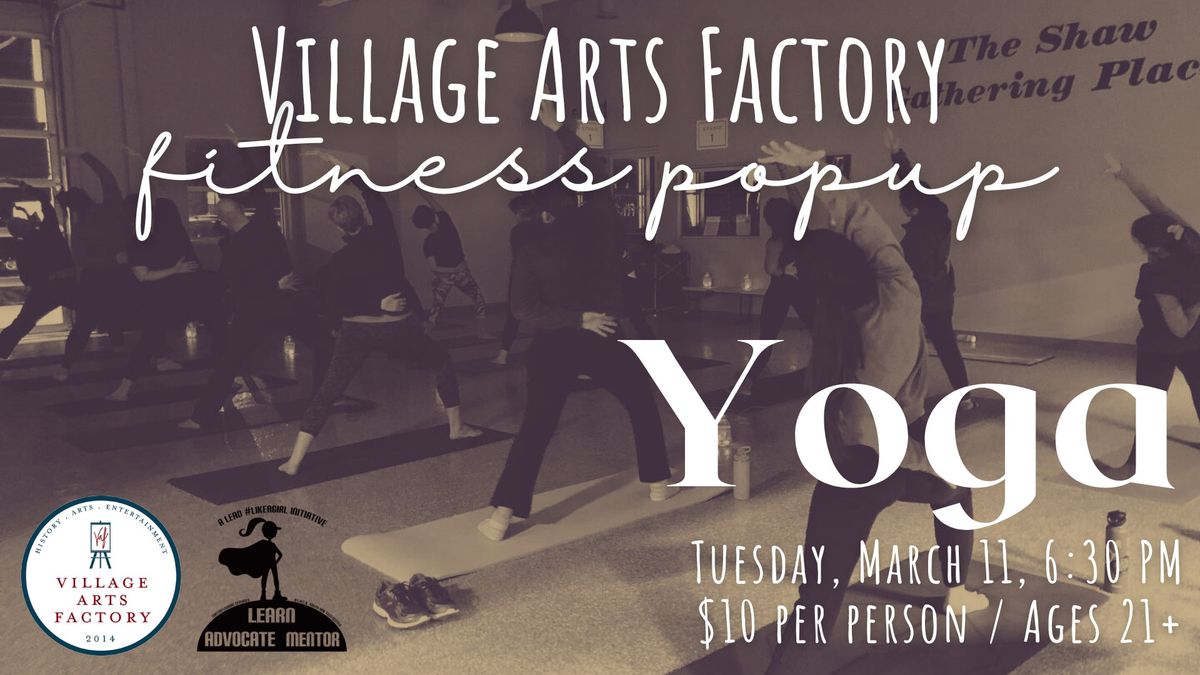 Adult Fitness Pop-Up: Yoga