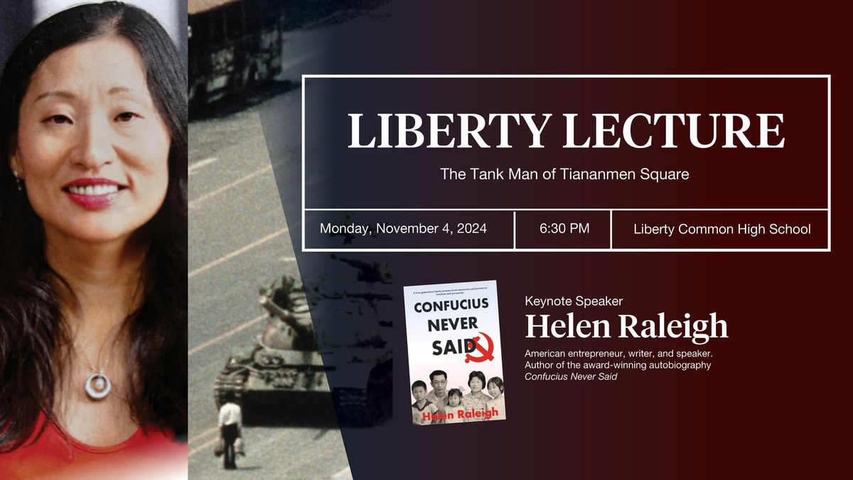 Liberty Lecture: The Tank Man of Tiananmen Square