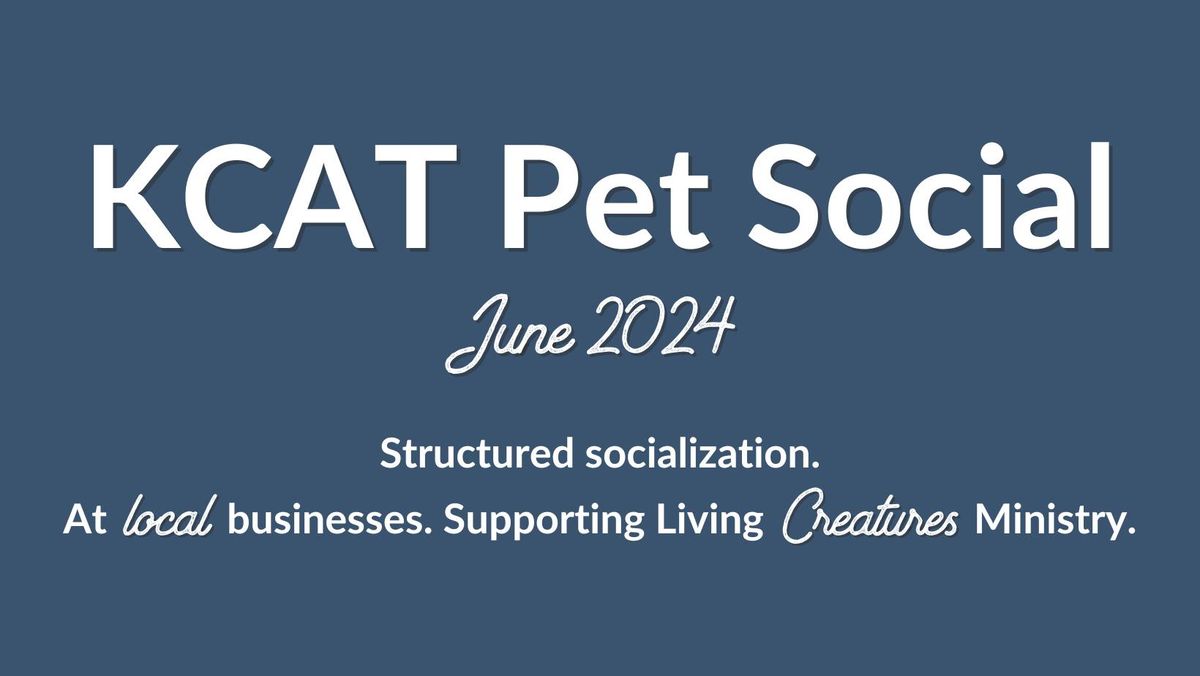 June 2024 Pet Social - Lucky's on 16th