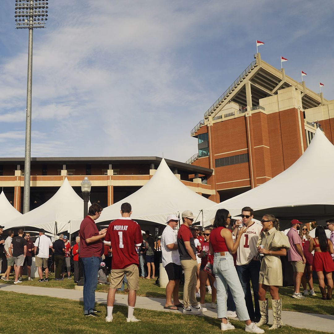 Oklahoma Sooners Football Champions Tailgate at Jacobs Track and Field Complex
