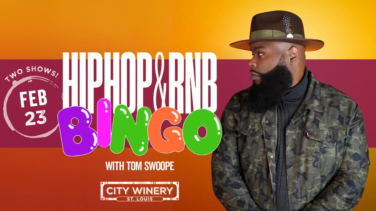 R&B and Hip Hop Bingo with Tom Swoope at City Winery STL