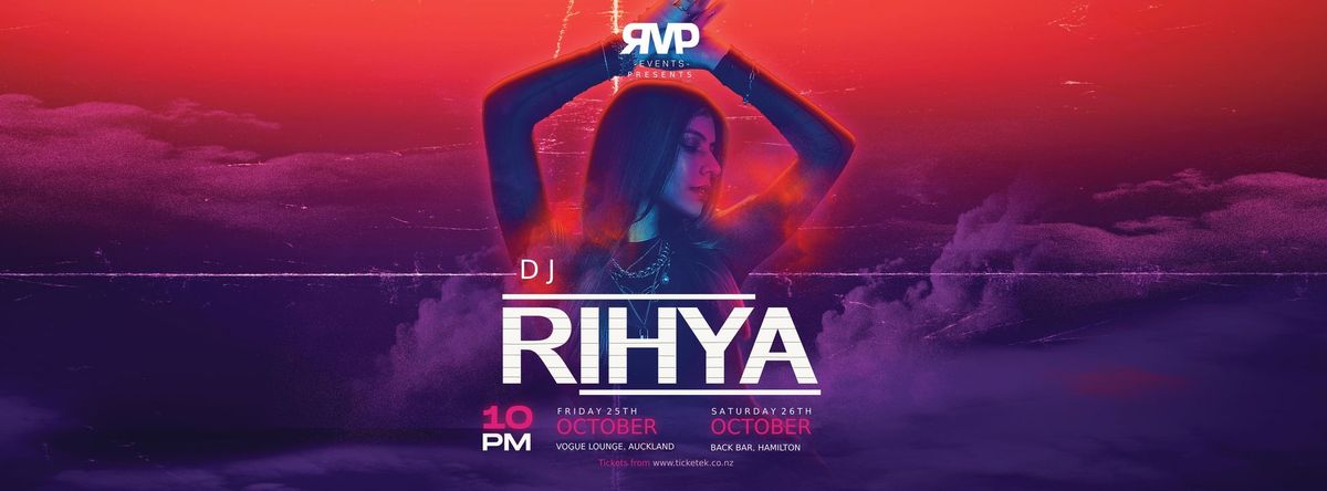 DJ Rihya Auckland 