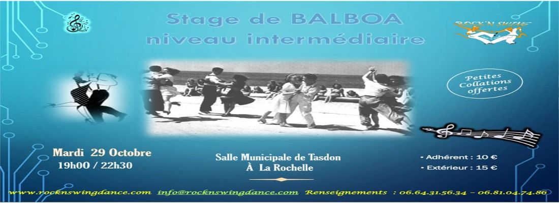 Stage de BALBOA interm\u00e9diaire