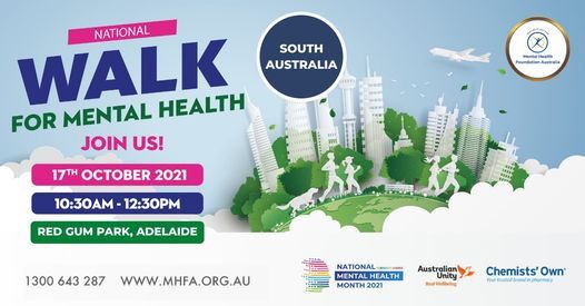 SOUTH AUSTRALIA WALK FOR MENTAL HEALTH