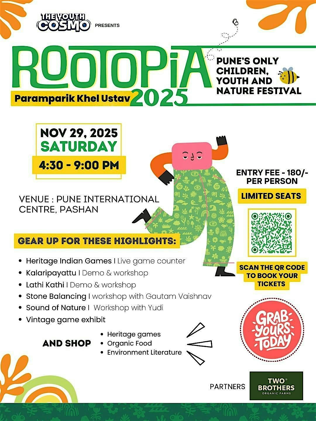 The Youth COSMO's Rootopia 2025: Paramparik Khel Utsav