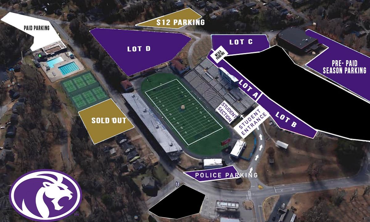 Parking North Alabama Lions at Abilene Christian Wildcats Football