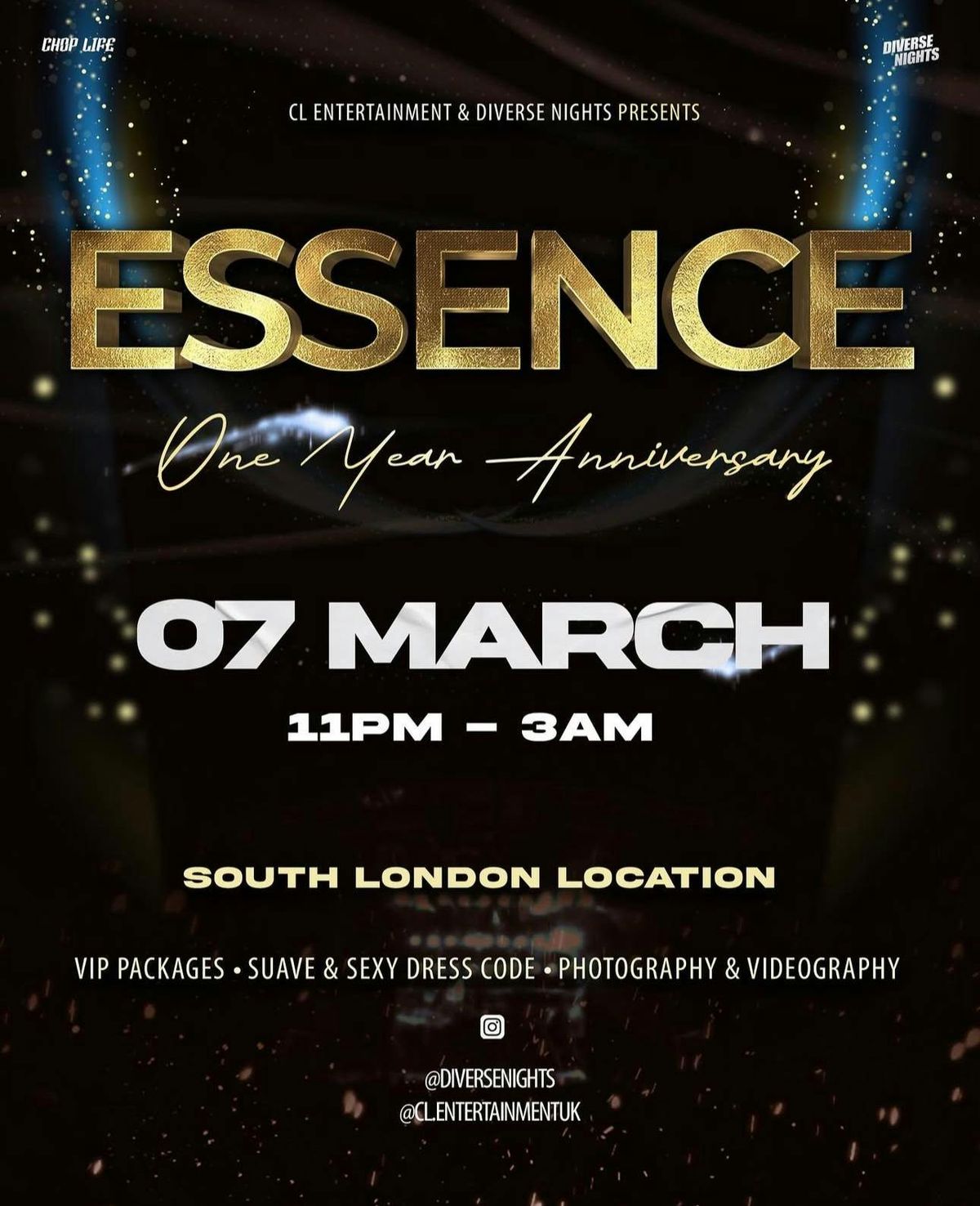 ESSENCE - One Year Anniversary