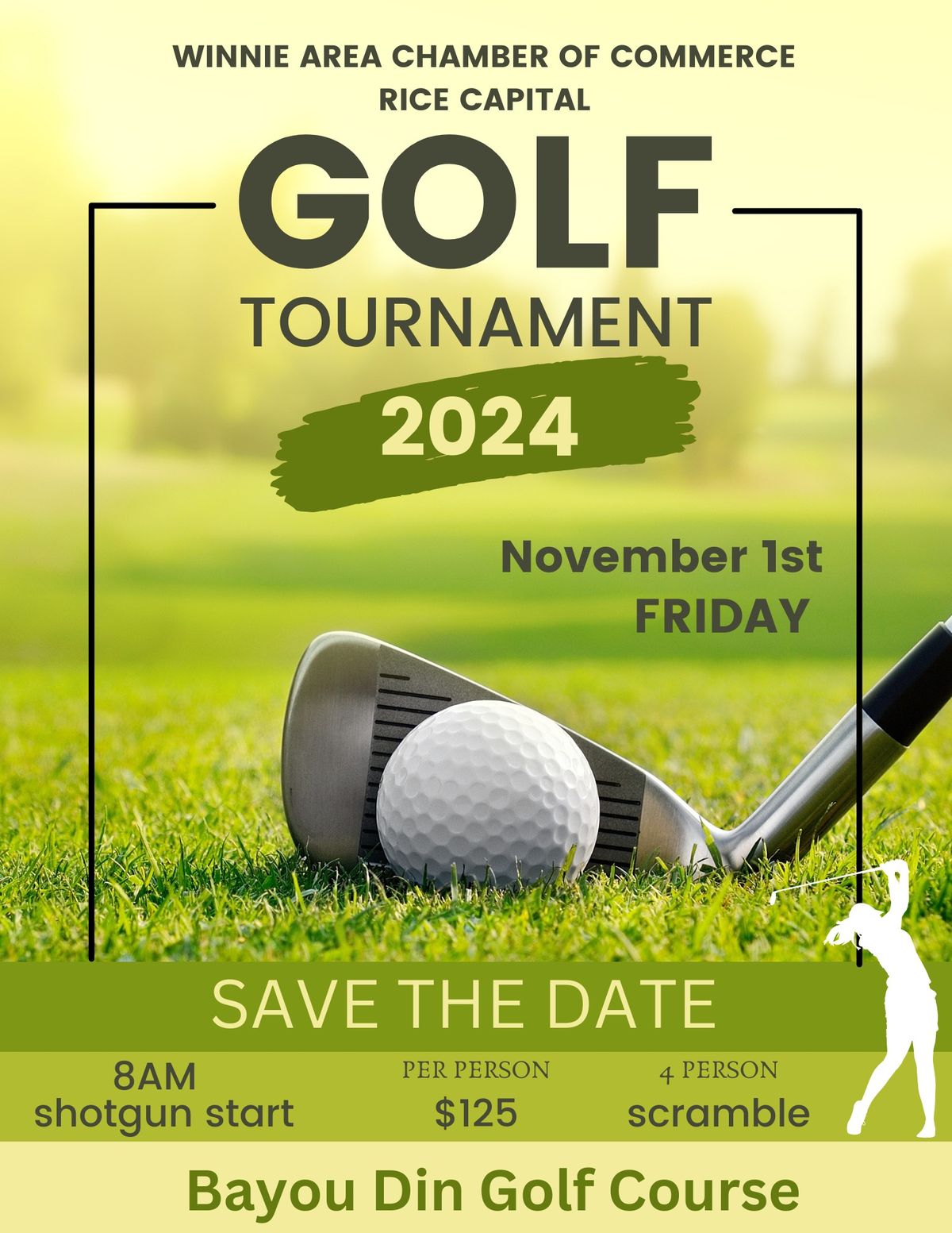  22nd Annual Rice Capital Golf Tournament