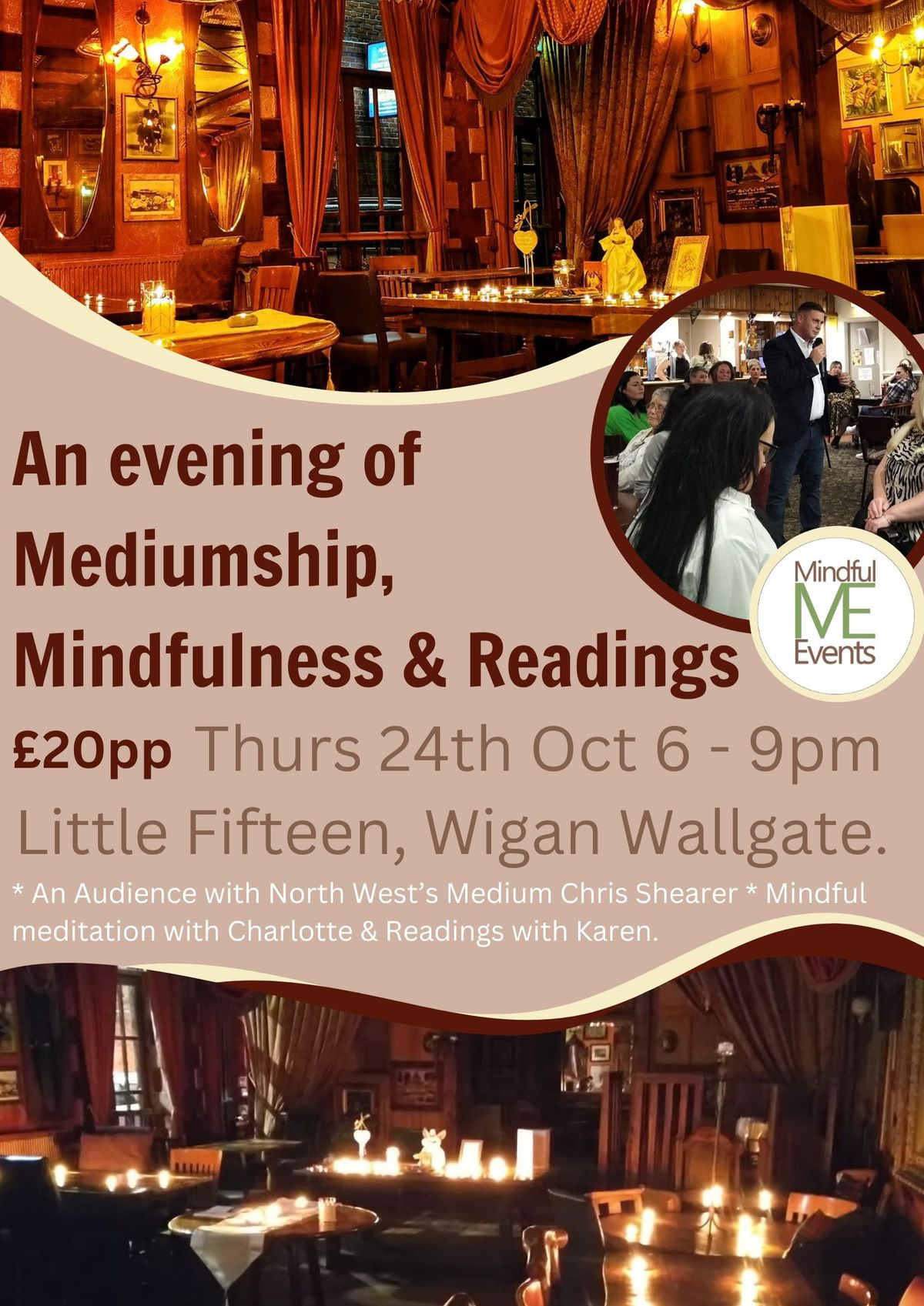 An evening of Mediumship & Mindfulness