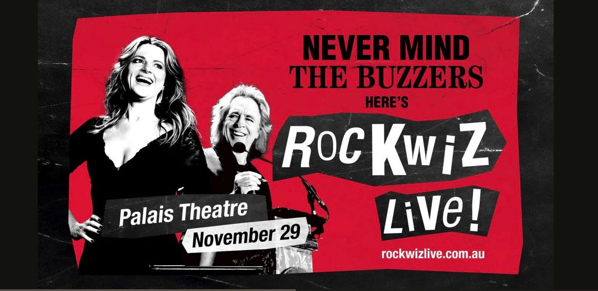 Never Mind The Buzzers, here's RocKwiz LIVE in Melbourne!!