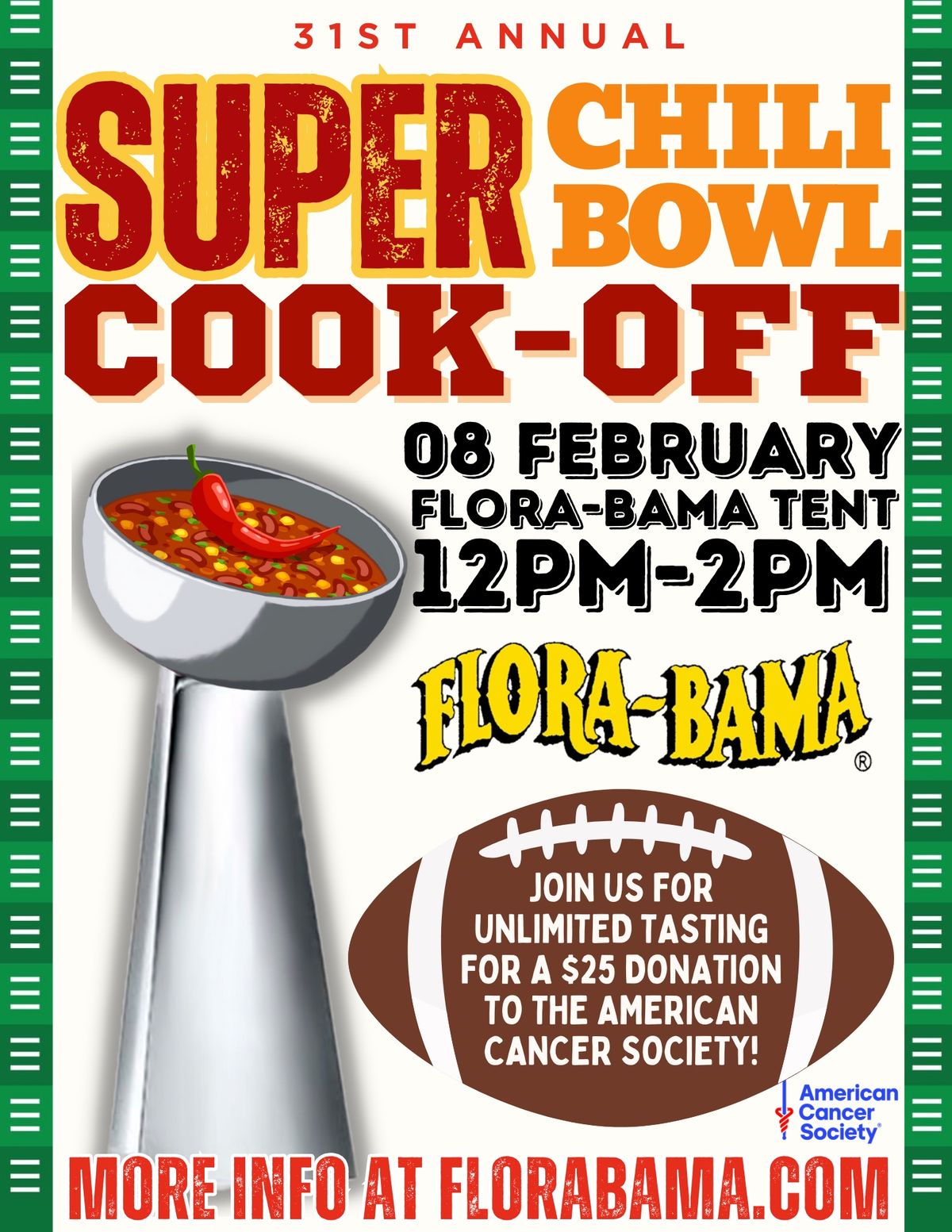 Annual Super Chili Bowl Cook-Off 