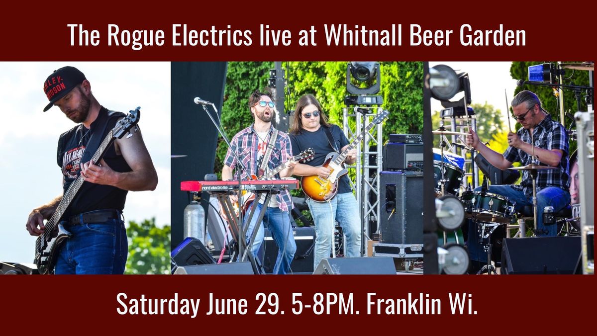 The Rogue Electrics live at the Whitnall Park Beer Garden