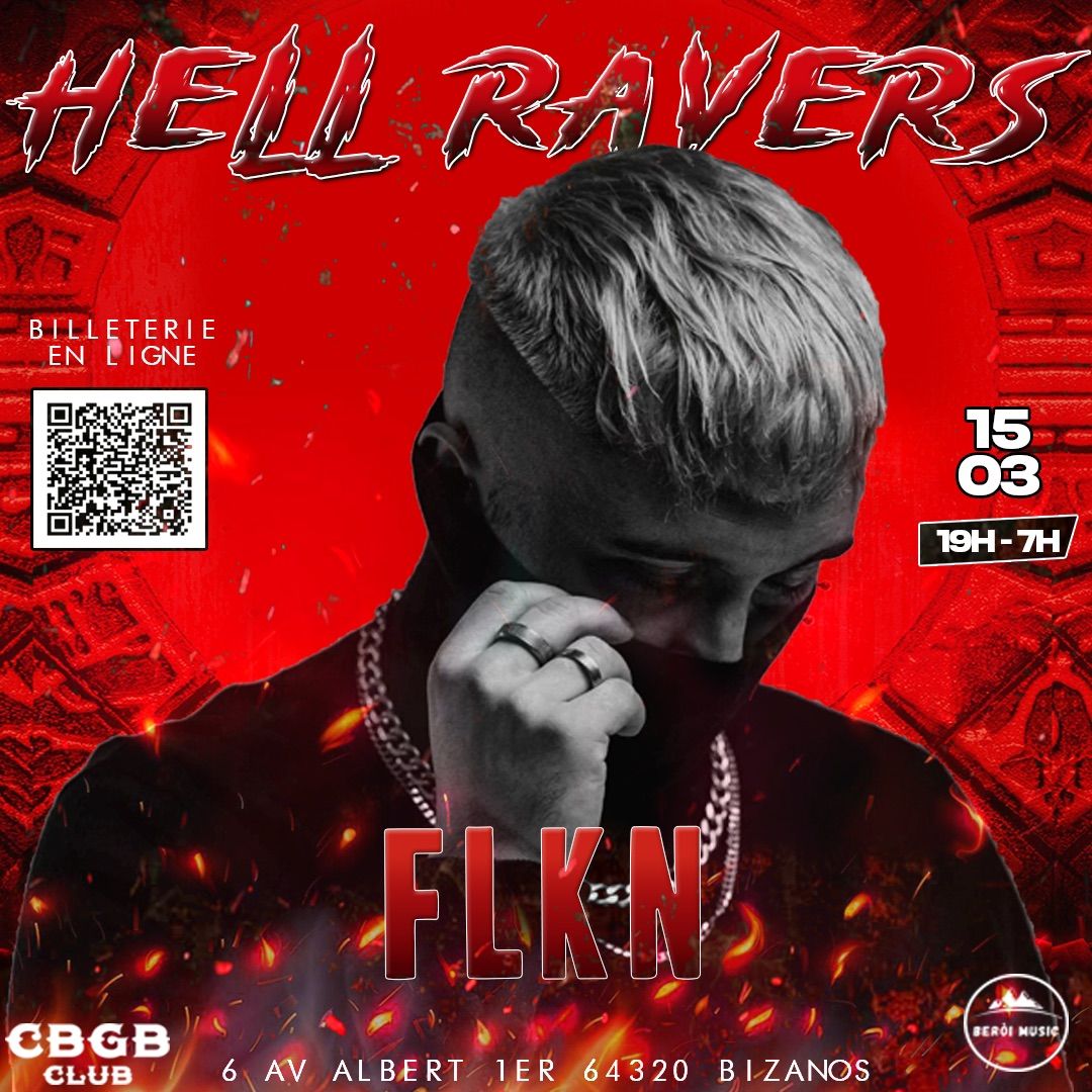 Ber\u00f2i Music presente: HELL RAVERS w\/FLKN