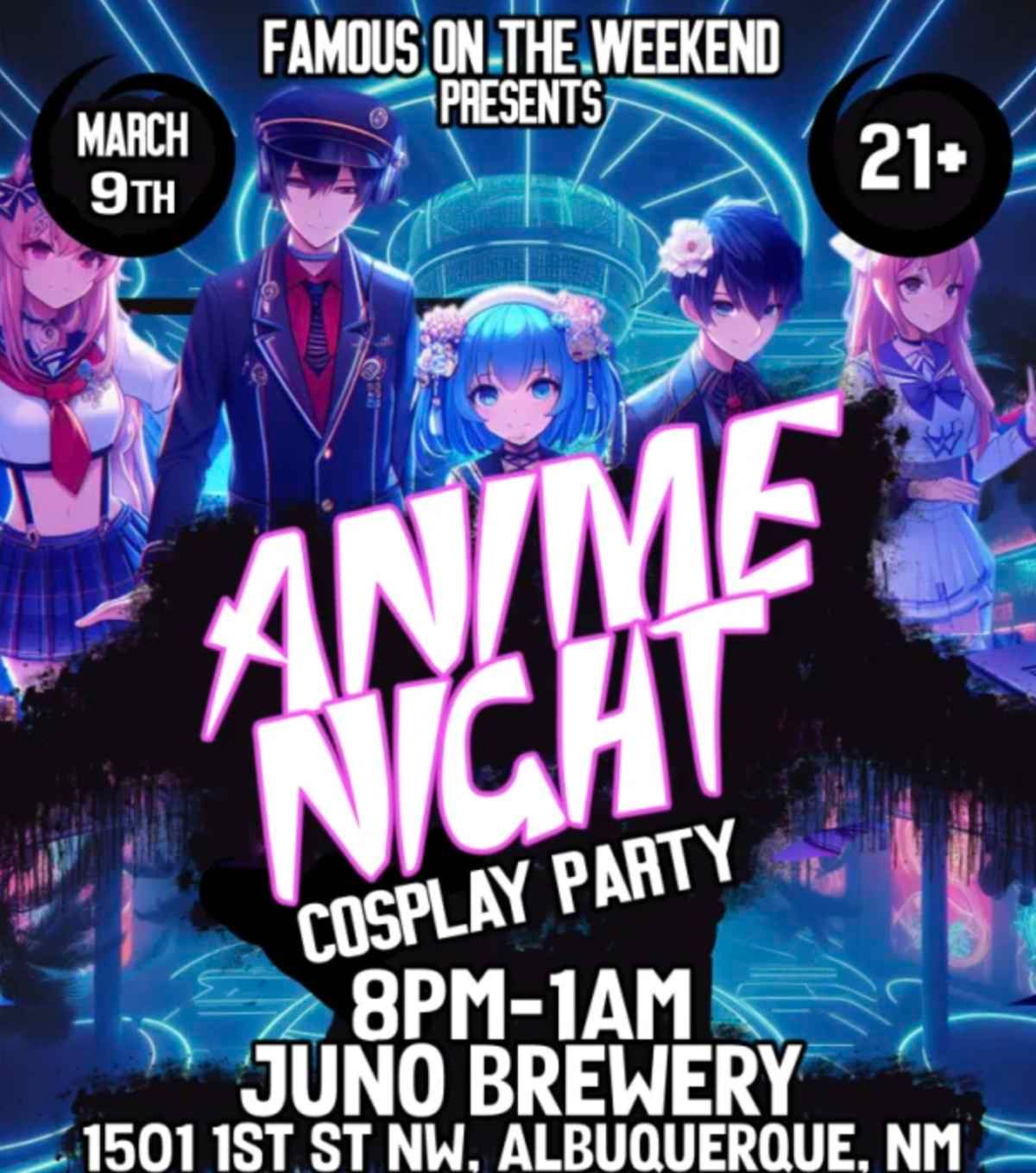 Anime Night (21+ Event)