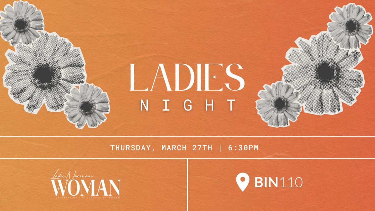 Lake Norman Woman Ladies Night @ Bin 110