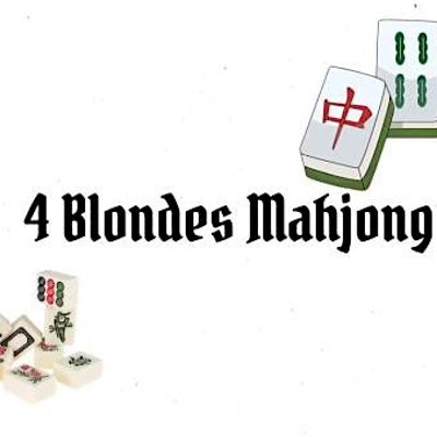 4 BLONDES MAHJONG