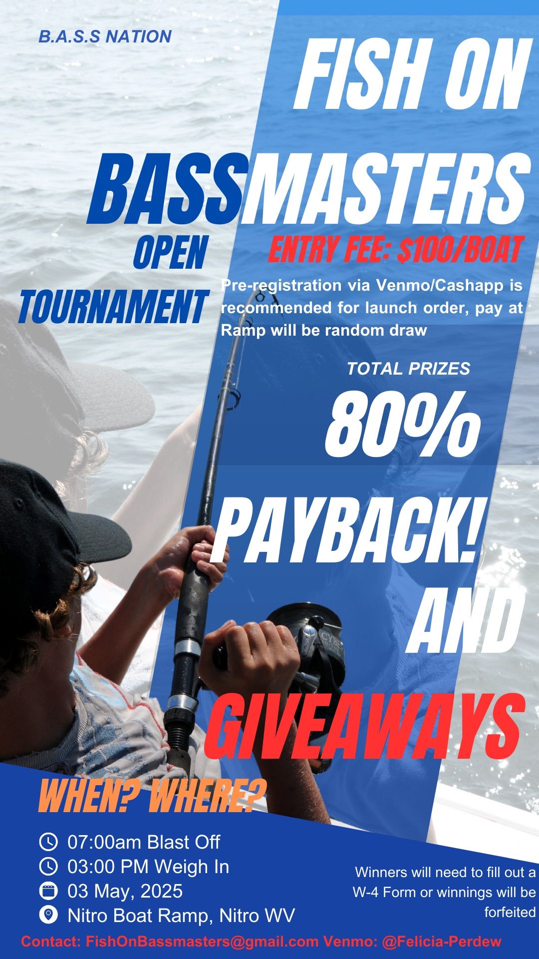 Fish On Bassmasters Open Tournament 