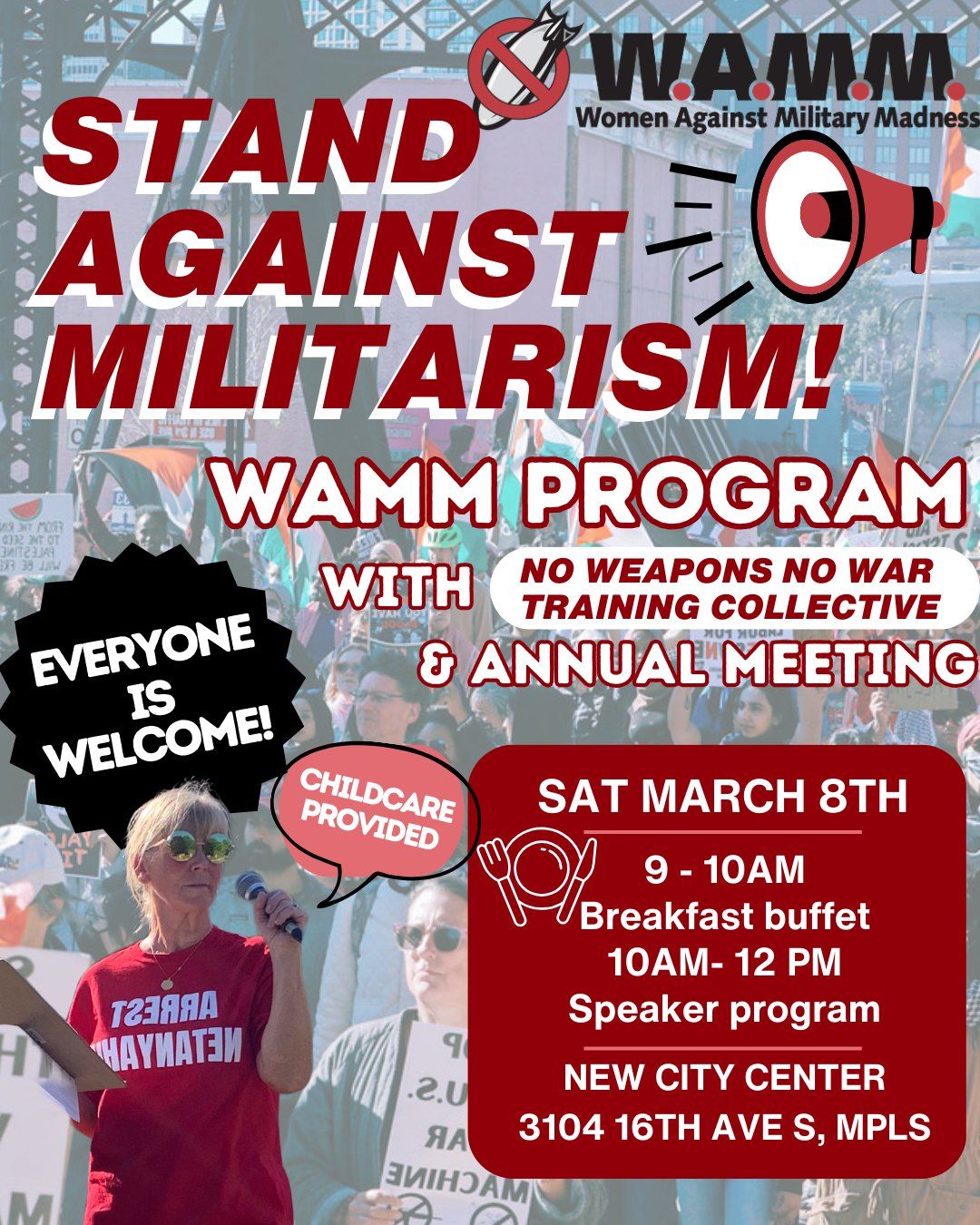 Stand Against Militarism: WAMM 2025 Annual Meeting