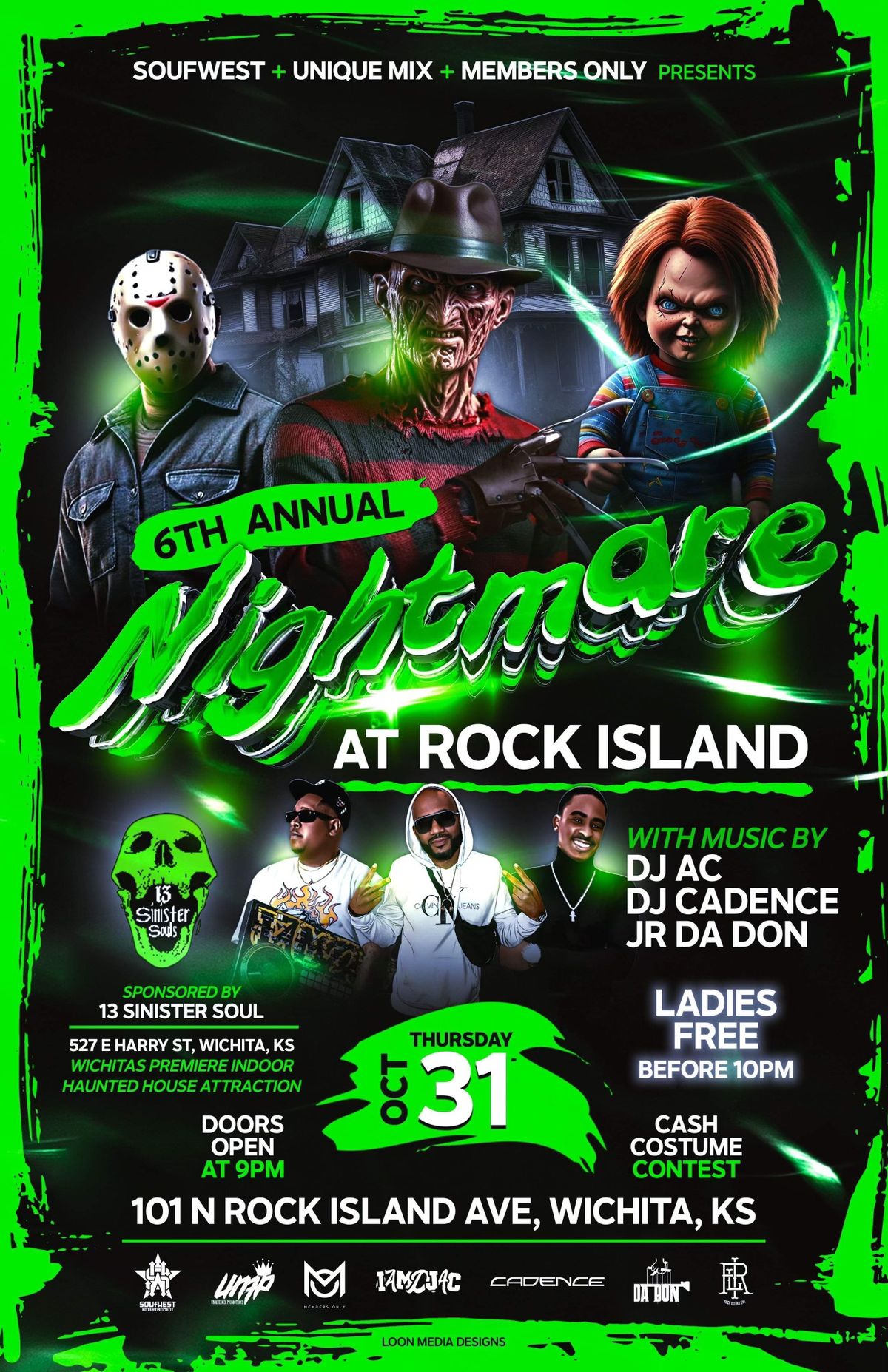 6TH ANNUAL NIGHTMARE AT ROCKISLAND 