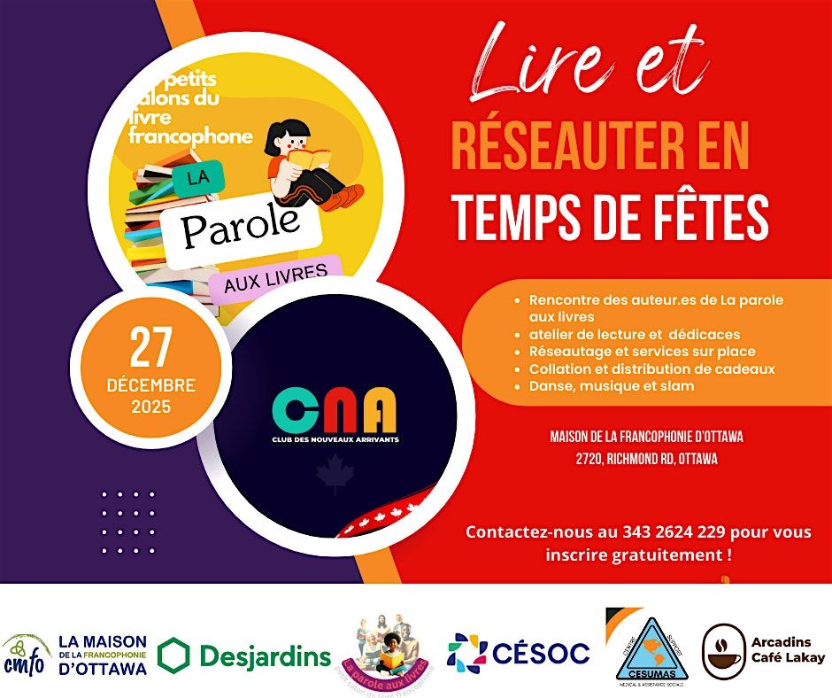 Lire et r\u00e9seauter en temps de f\u00eates