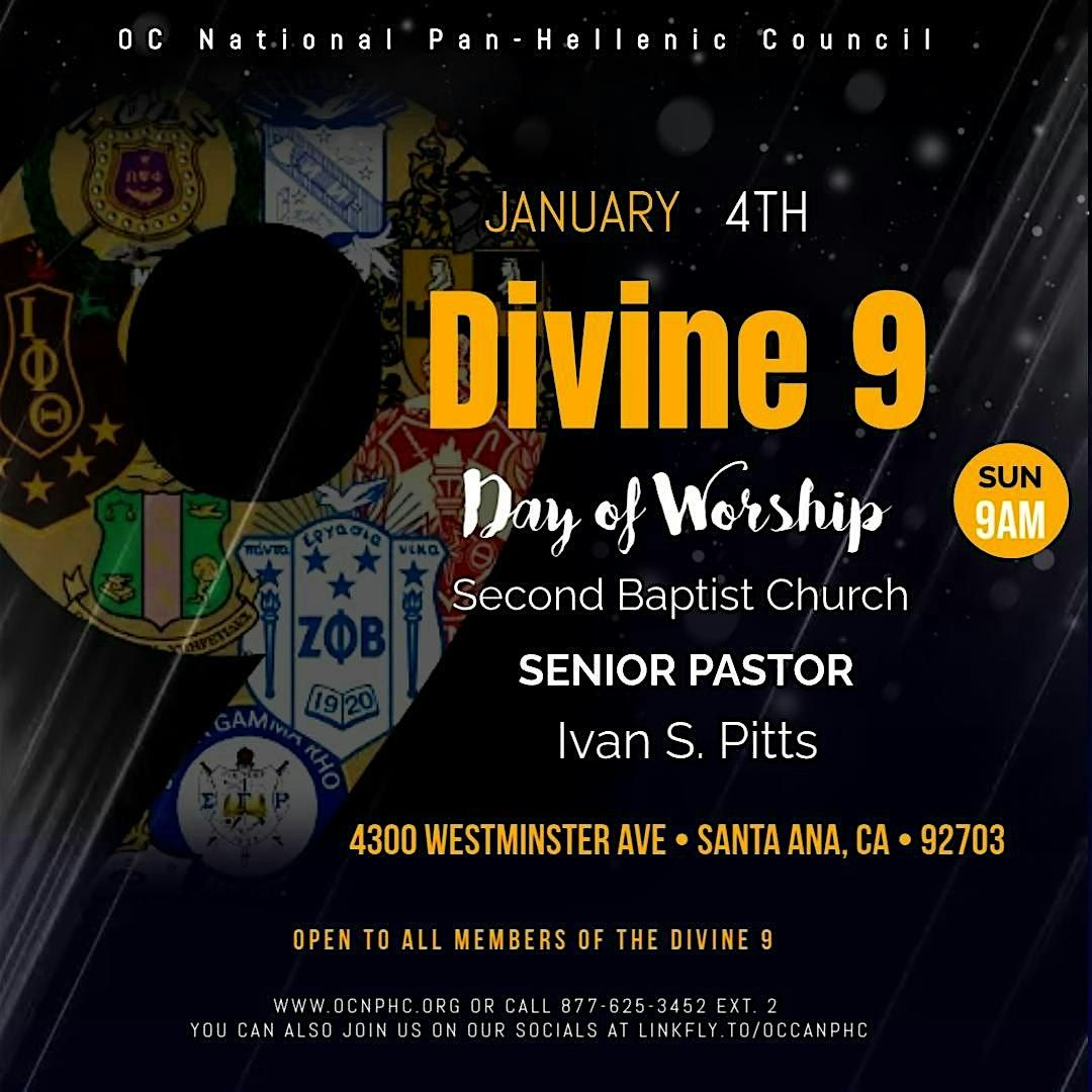 Orange County Divine 9 Day of Worship