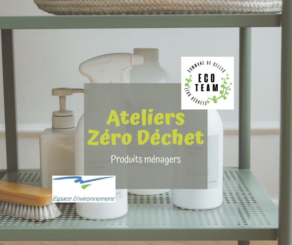 Atelier ZD : Produits m\u00e9nagers 