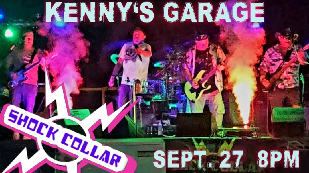 Shock Collar Returns to ROCK Kenny's Garage !