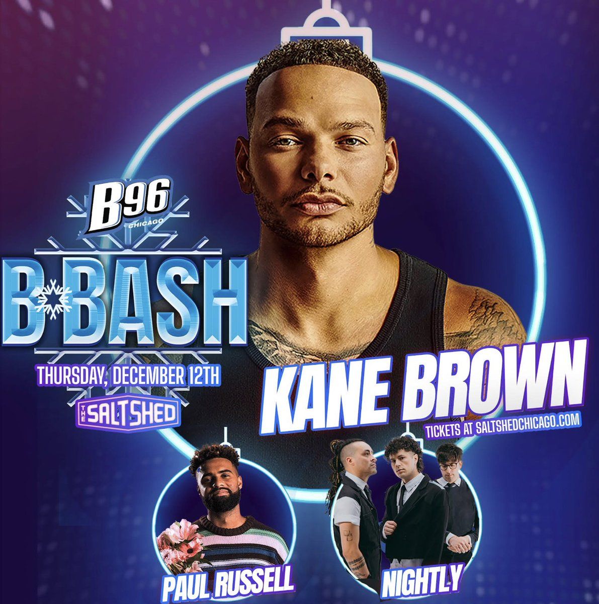 B96 Bash with Kane Brown, Paul Russell, and NIGHTLY