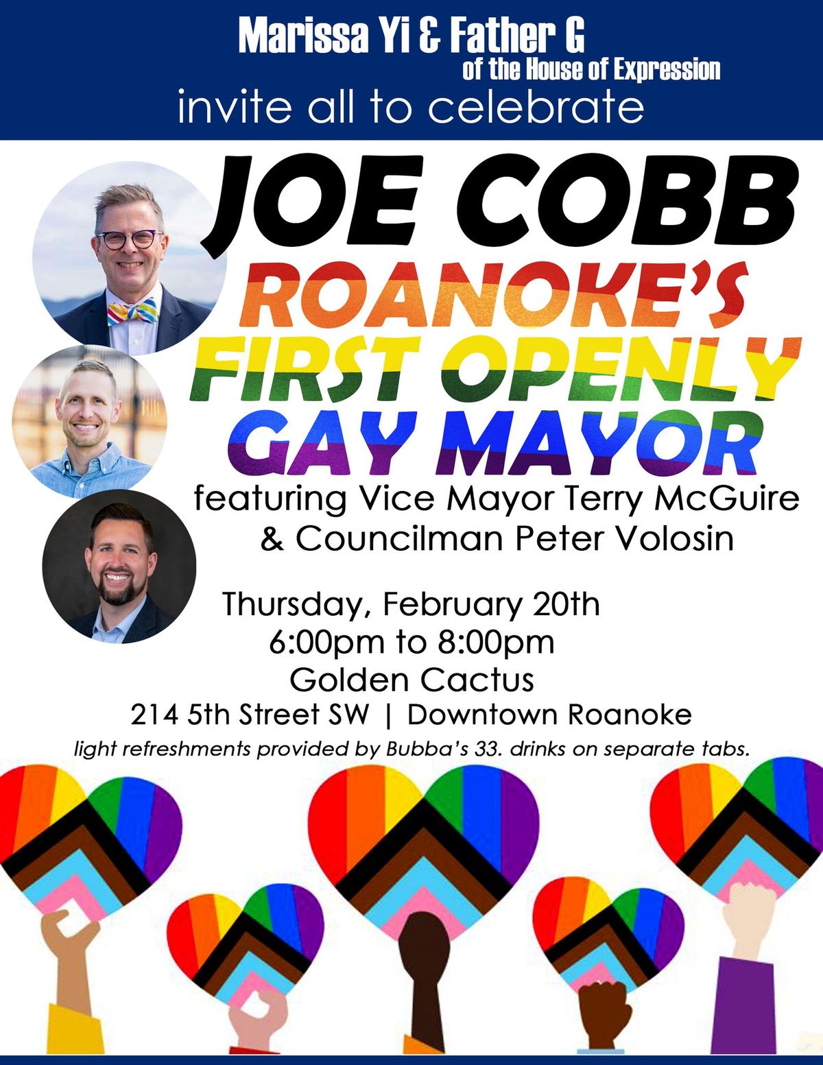 Celebrating Joe Cobb, Roanoke's First Openly Gay Mayor!