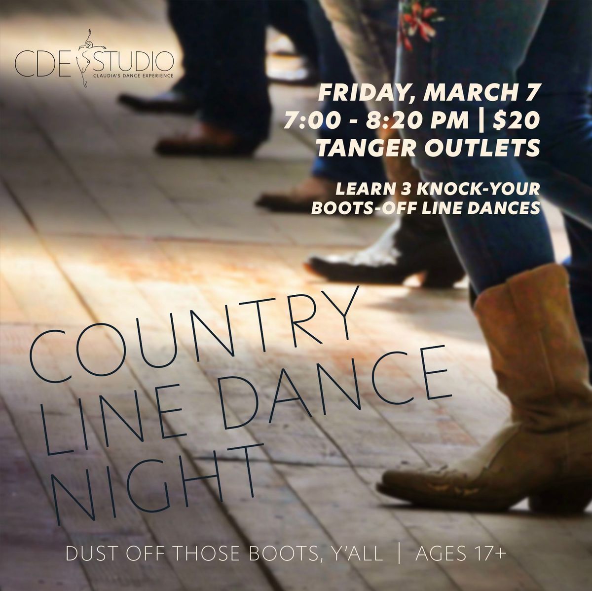 Country Line Dance Night! | Howell Tanger Outlets