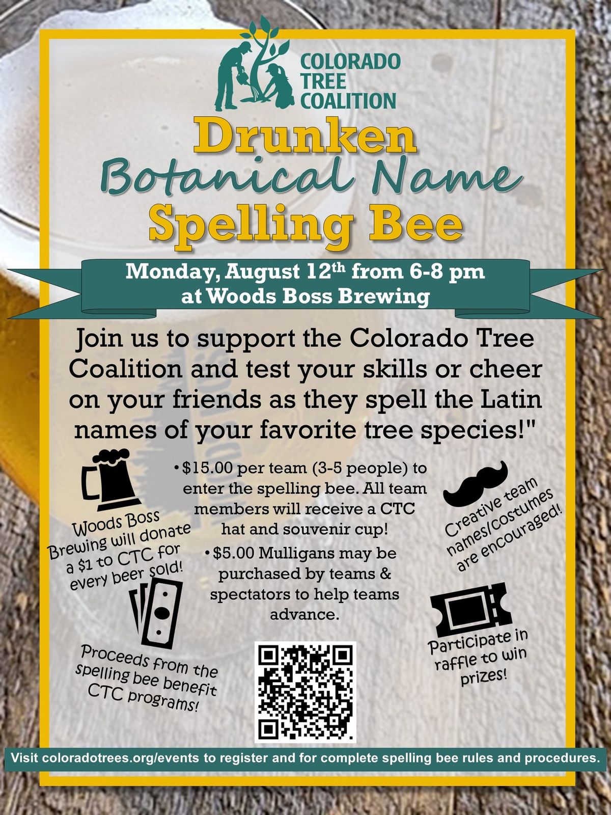 Drunken Botanical Name Spelling Bee FUNdraiser