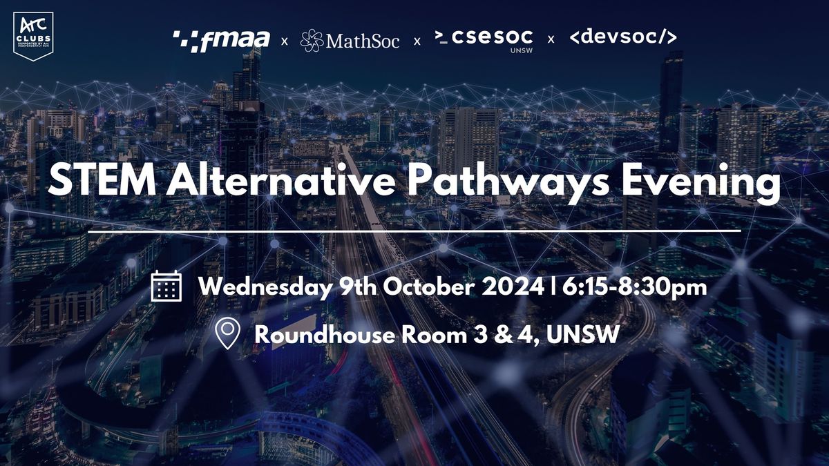 2024 FMAA STEM Alternative Pathways Evening