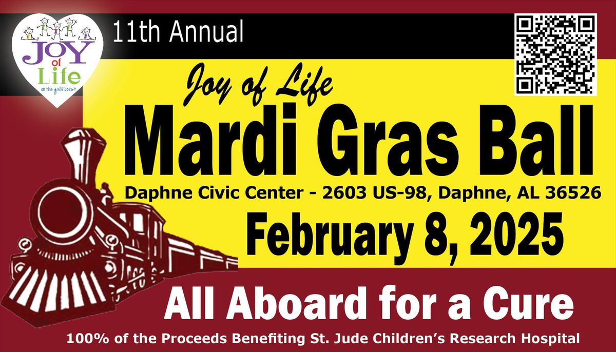 11th Annual Joy of Life\/St Jude Charity Ball-Presented by Wind Creek Casino