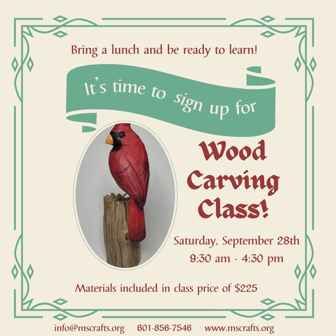 Beginner's Woodcarving Class