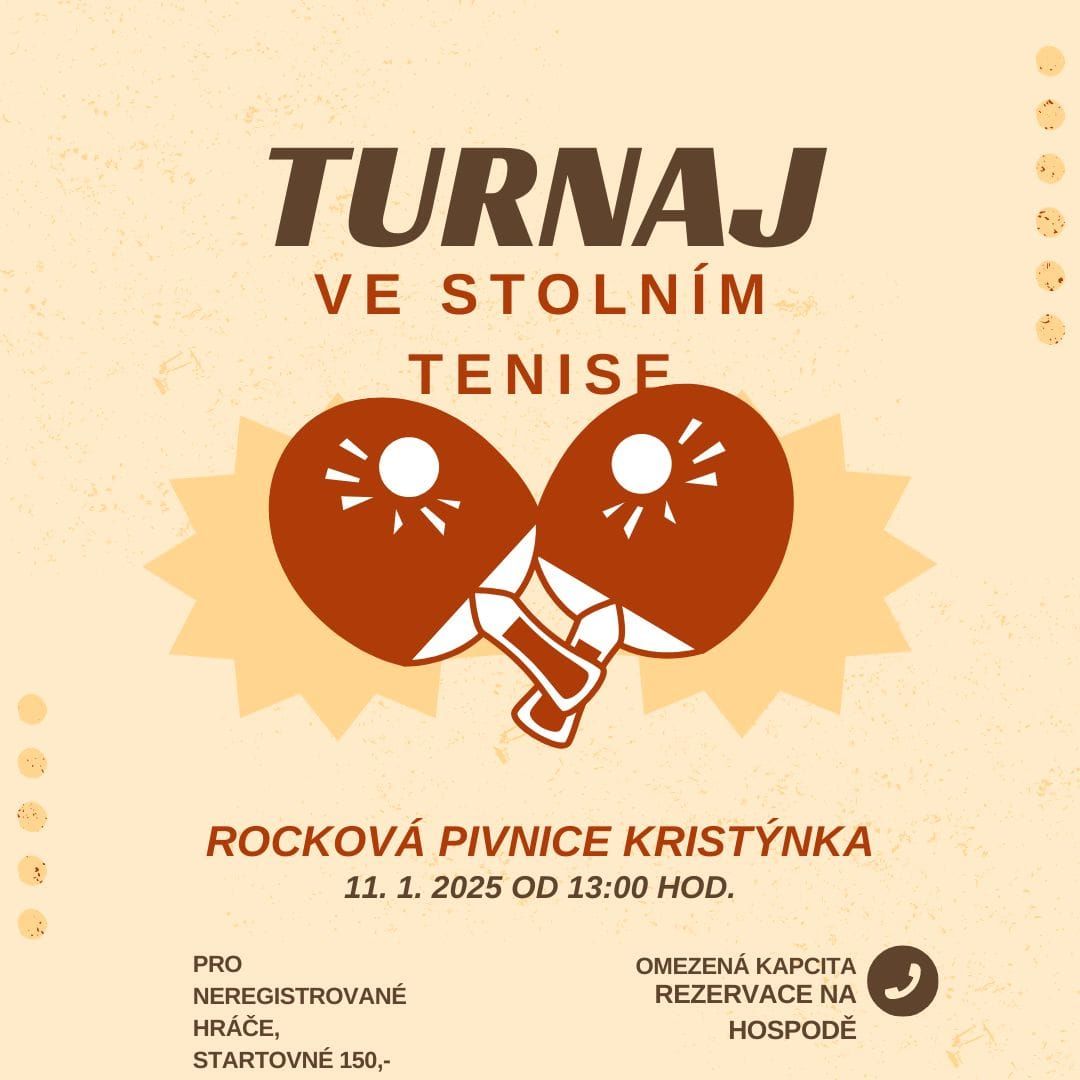 Turnaj ve stoln\u00edm tenise