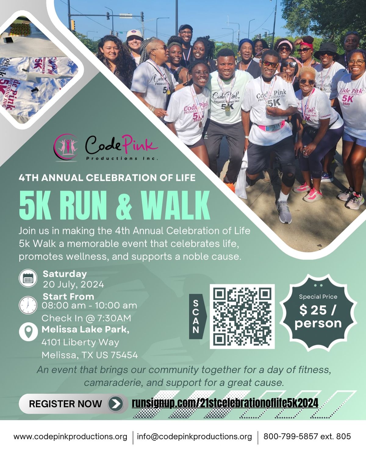 Celebration of Life 5K Run\/Walk