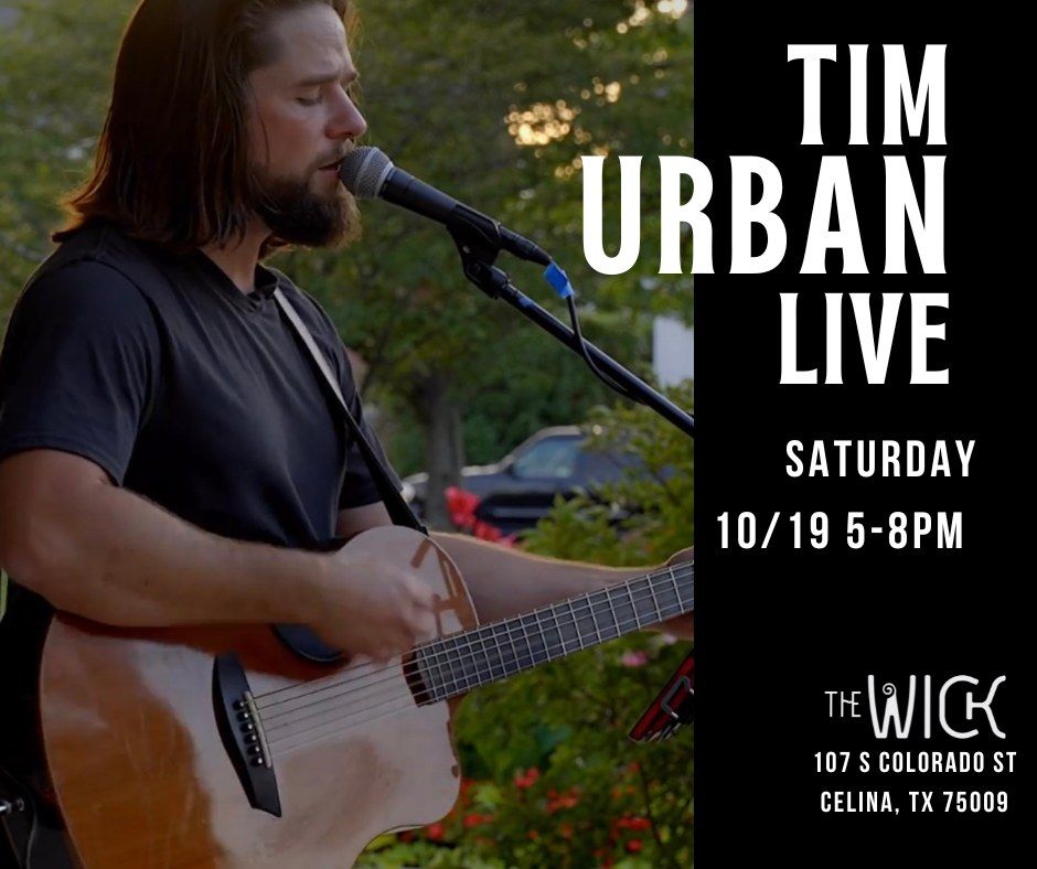 Tim Urban Live on the Patio