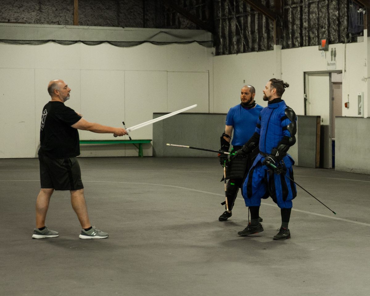 Historical Fencing Intro-mini-series in Campbell River - first class of Fall!