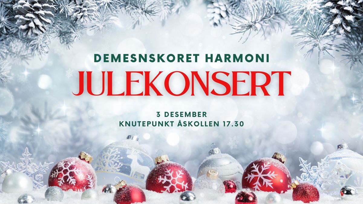 Julekonsert med Demenskoret Harmoni