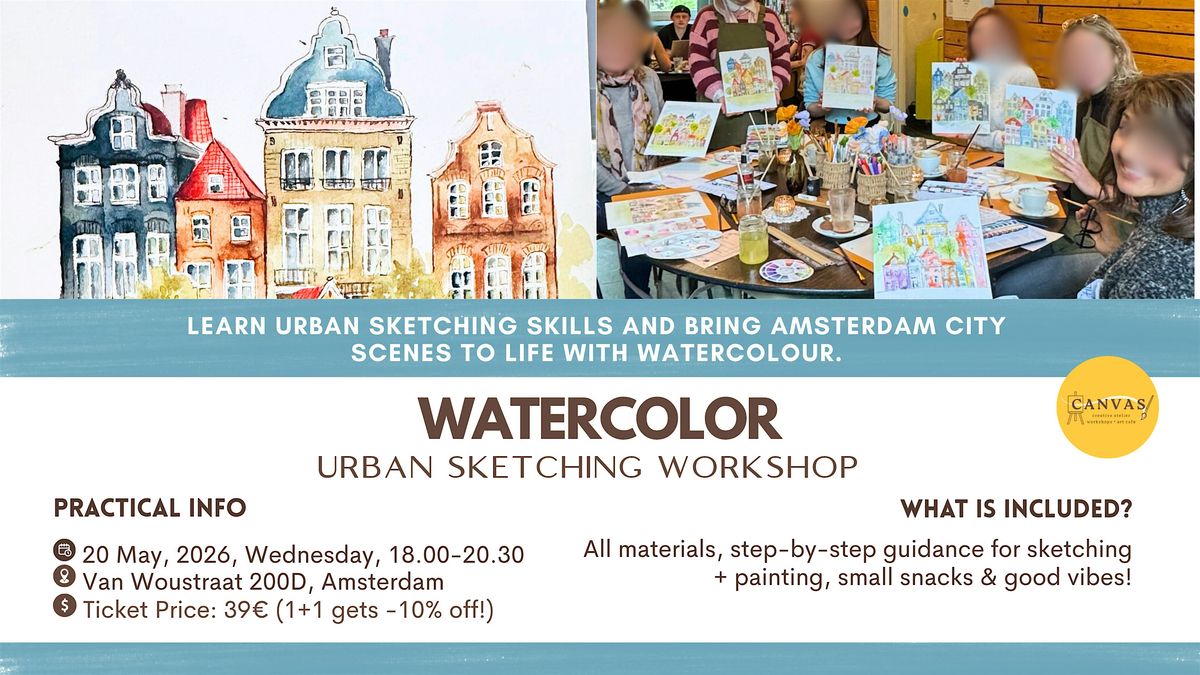 Urban Sketching Watercolour Workshop