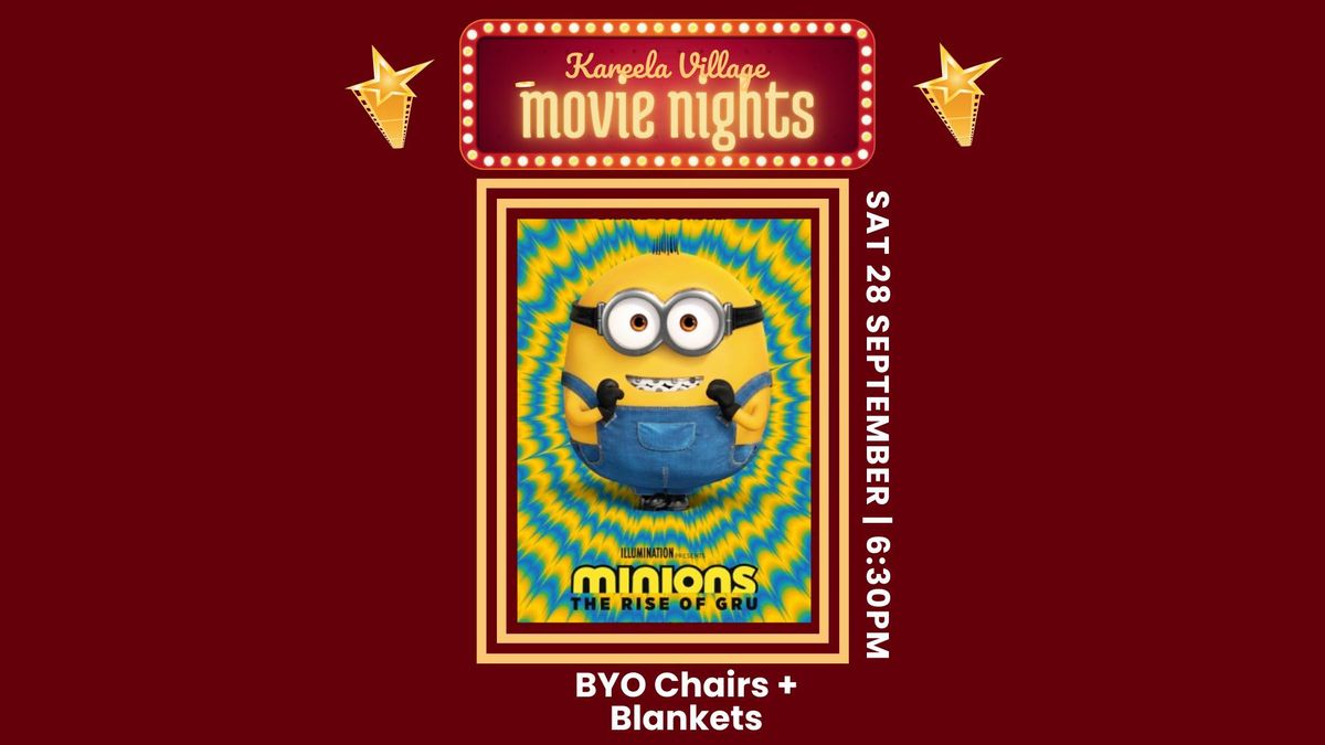 Movie Nights: Minions - The Rise of Gru