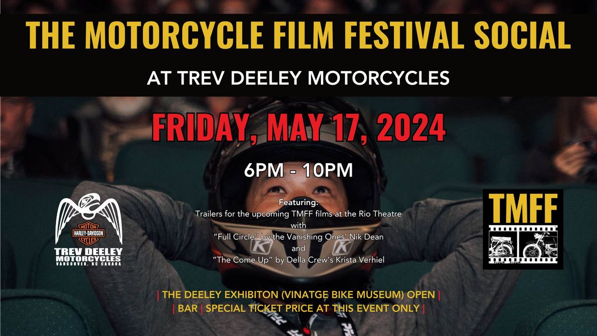 The Motorcycle Film Festival Social