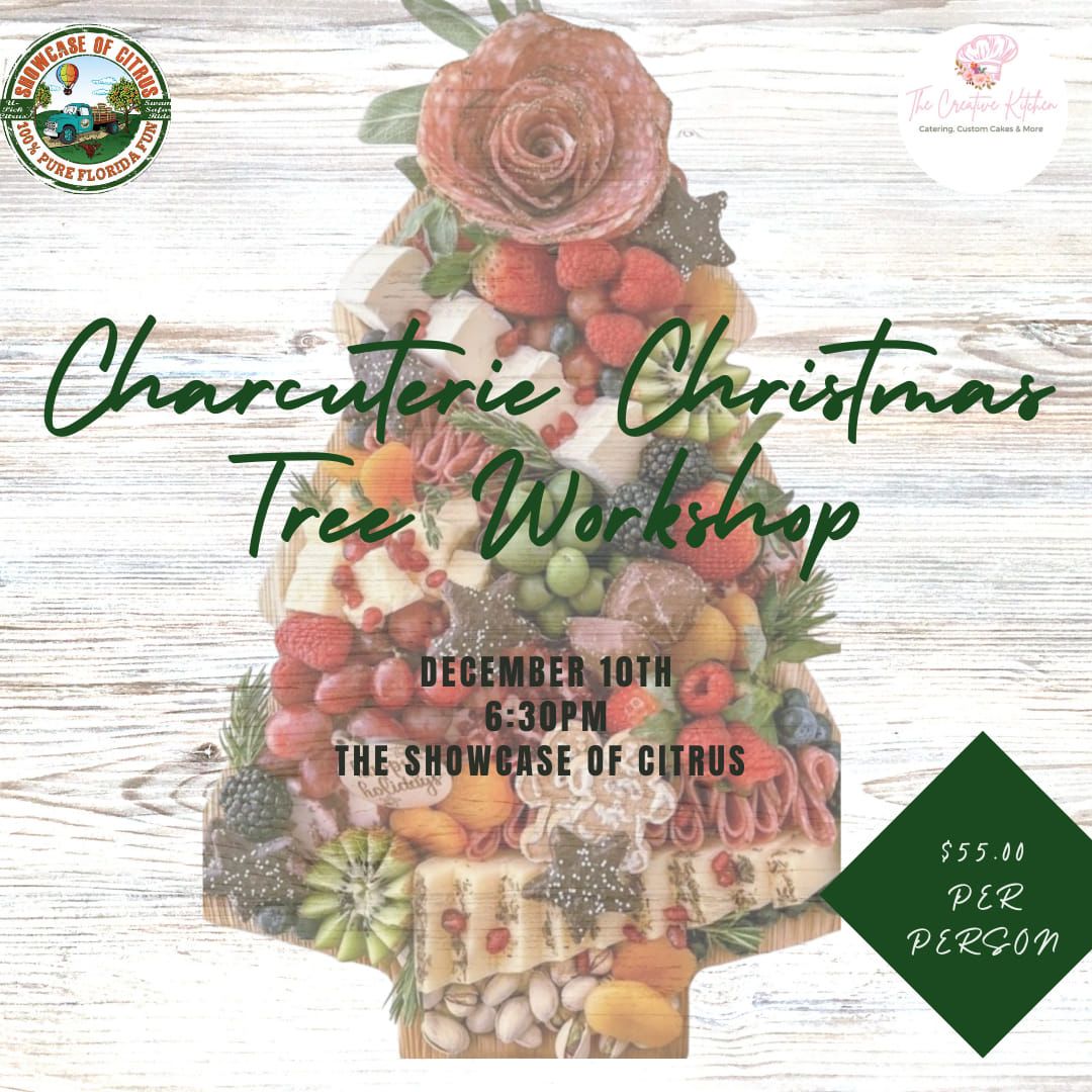 Charcuterie Christmas Tree Workshop at The Showcase of Citrus 