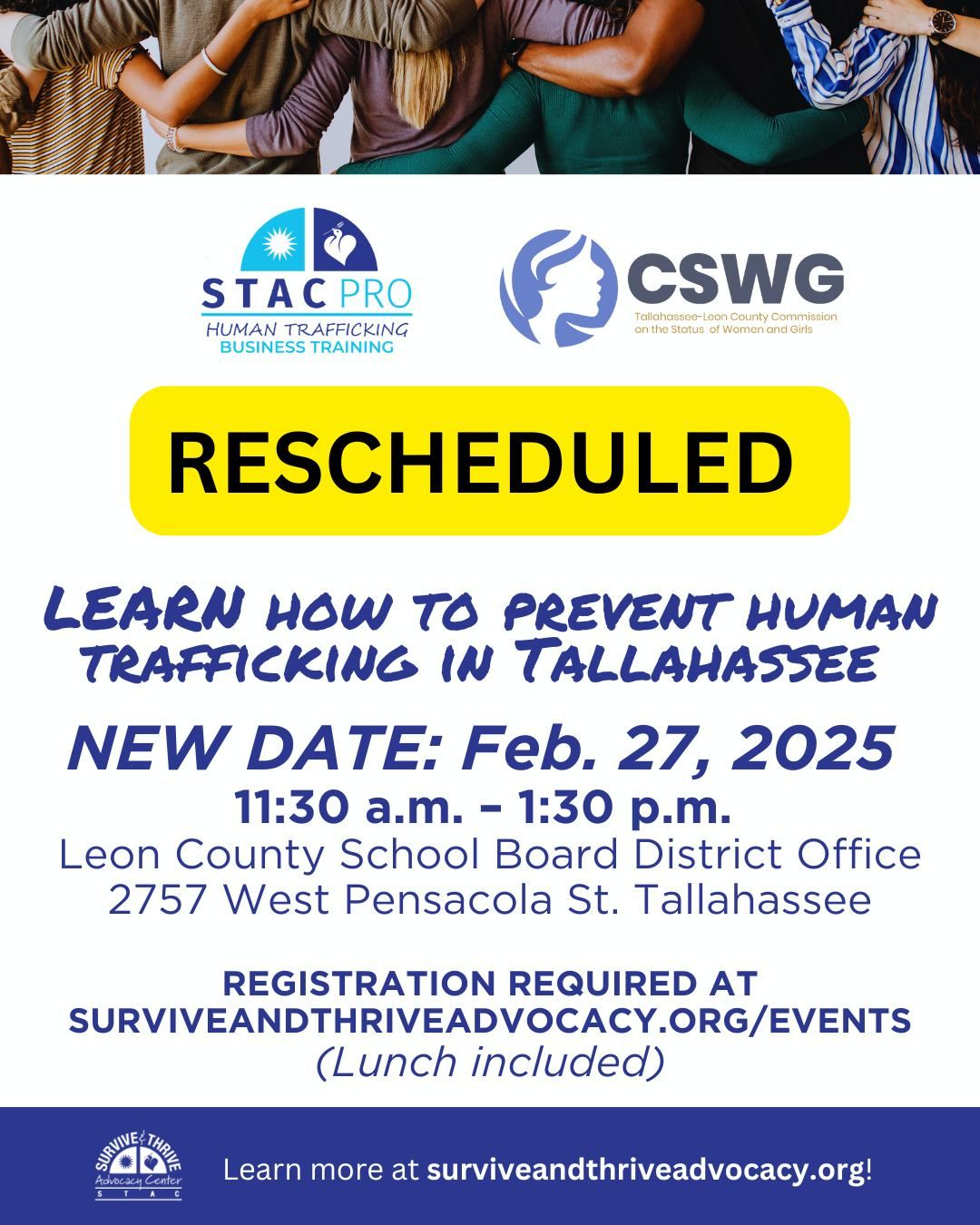 CSWG Hosted STACPRO Training & Lunch