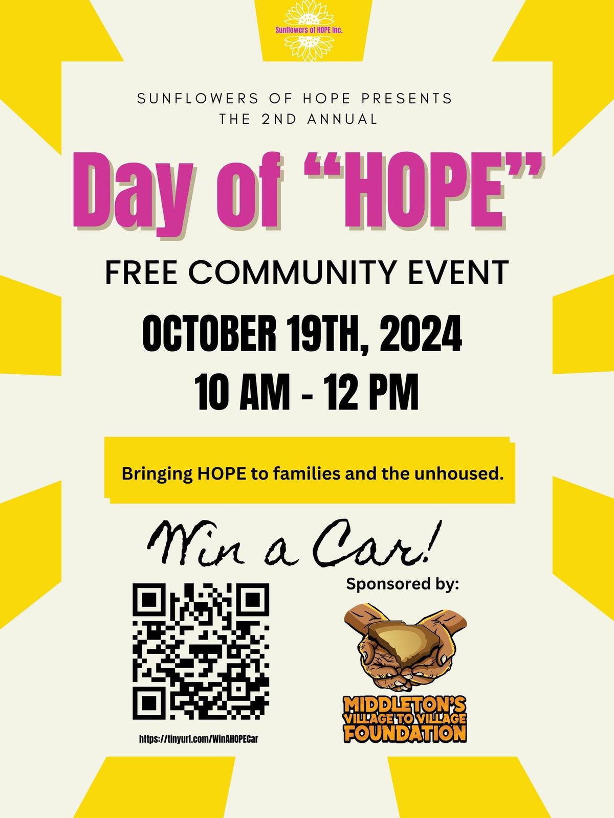 Day of HOPE FREE Community Event! 