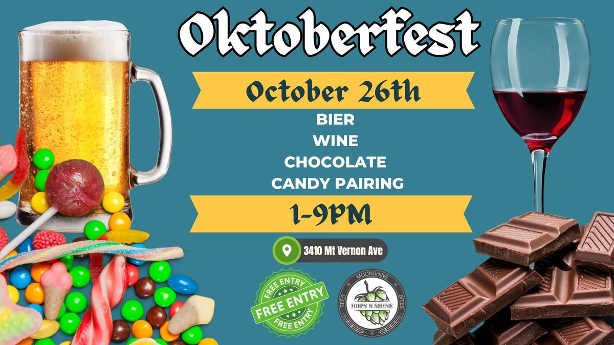 Oktoberfest Chocolate, Candy, Bier, and Wine Pairing