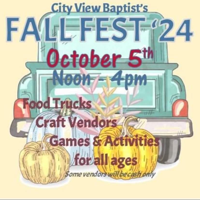 City View Baptist Fall Fest \u201824